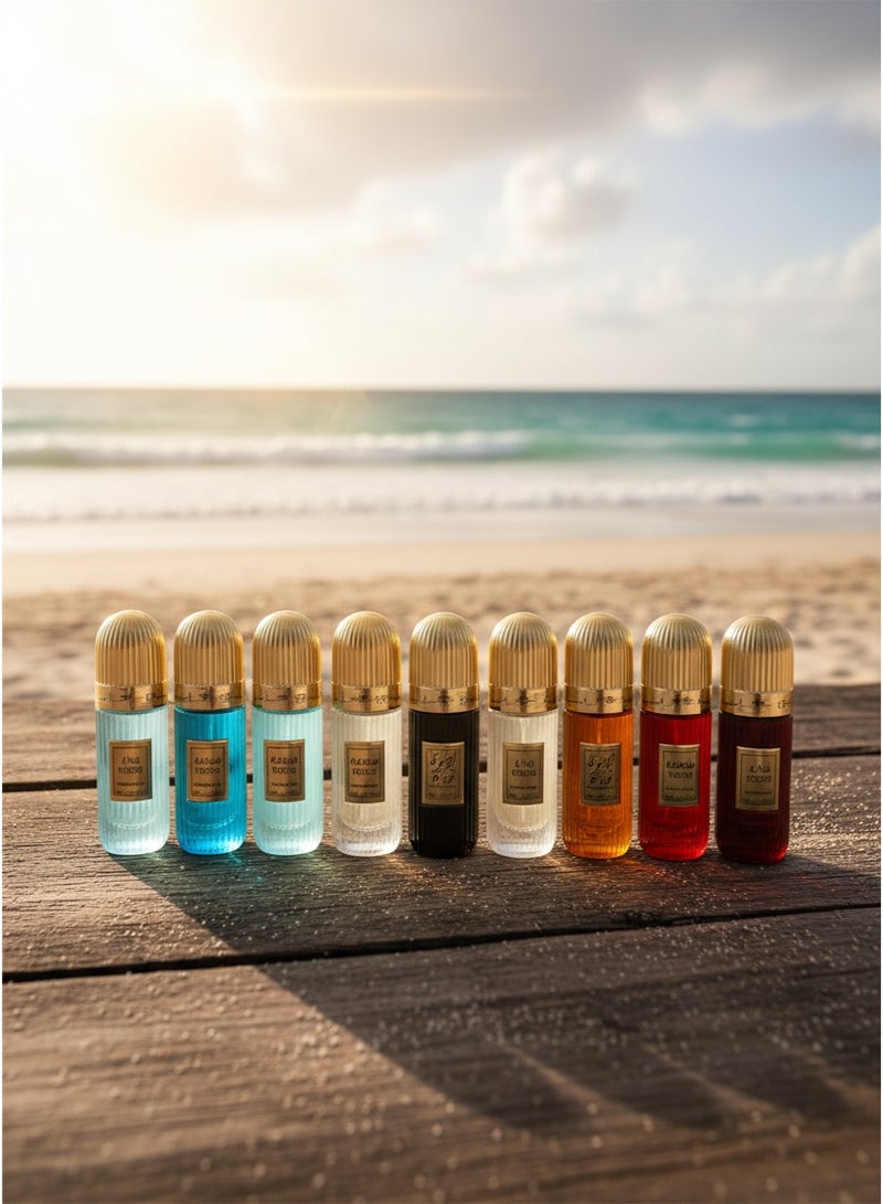 إبراهيم القرشي توباكو ميني كوليكشن أو دو بارفان – 9 قطع × 50 مل - Image 3